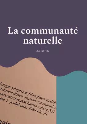 La communauté naturelle