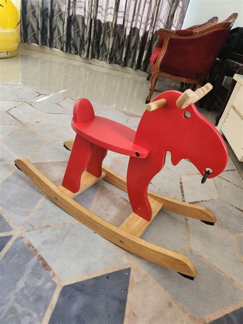 Ikea Ekorre Rocking Moose Babies And Kids Infant Playtime On Carousell