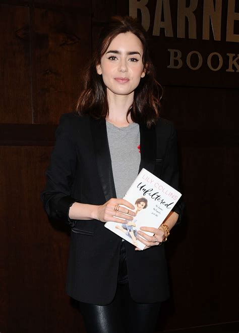 Lily Collins at Unfiltered book signing -04 | GotCeleb