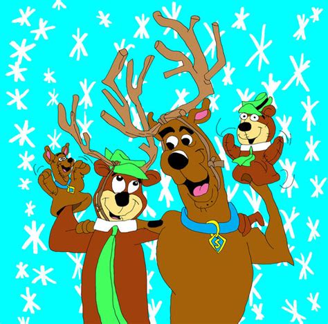 Yogi Bear And Scooby Doo Christmas Buddies By Shanealf1995 On Deviantart