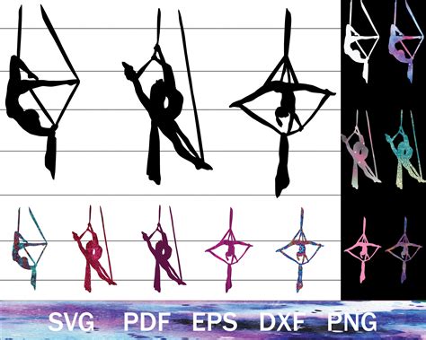 Aerial Silks Svg Bundle Aerialist Svg Aerial Silks Shirt Design