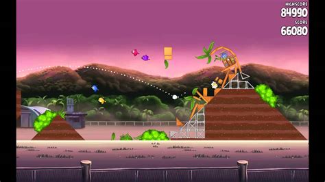 Angry Birds Rio Airfield Chase Level Three Stars Youtube