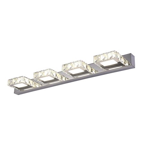 Chrome 4 Light Bathroom Vanity Light – Living and Home