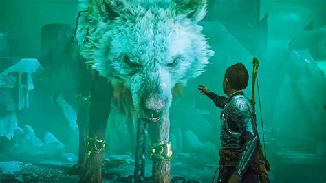 GARM the Hound of Hel God of War Ragnarök Gameplay Walkthrough 4K