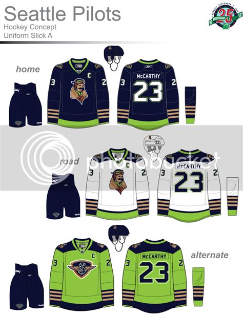 Seattle Pilots Hockey Concept - Concepts - Chris Creamer's Sports Logos ...