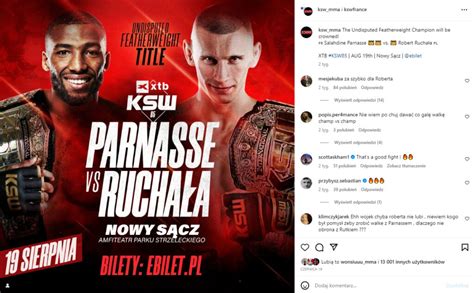 Robert Ruchała w walce wieczoru na gali KSW 85 Sportowy Temat