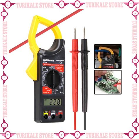 Jual Tester Digital Clamp Multimeter Tang Ampere Dt Di Lapak