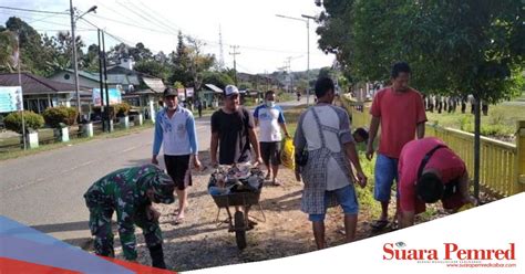 Babinsa Lembang Hidupkan Budaya Kerja Bhakti Bersama Masyarakat Peduli