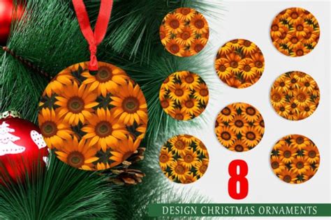 Ornaments Sunflower Pattern Graphic By Artnoy Creative Fabrica