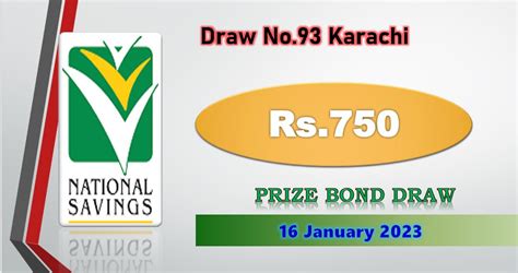 Rs Prize Bond List January Draw No Karachi Results