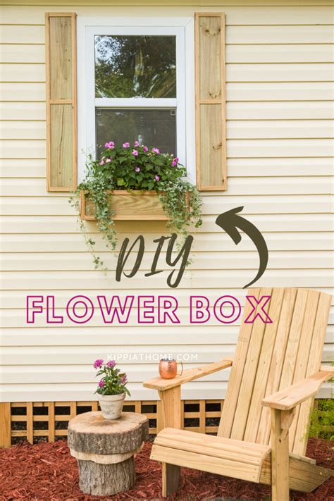 DIY Window Boxes add charm and beauty to your home and yard. They are ...