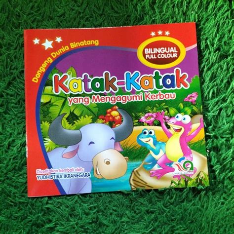 Jual Original Buku Cerita Anak Dongeng Dunia Binatang Katak Katak Yang