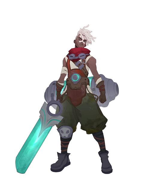 Ekko And Firelight Ekko League Of Legends Drawn By Qifeng Lin Danbooru