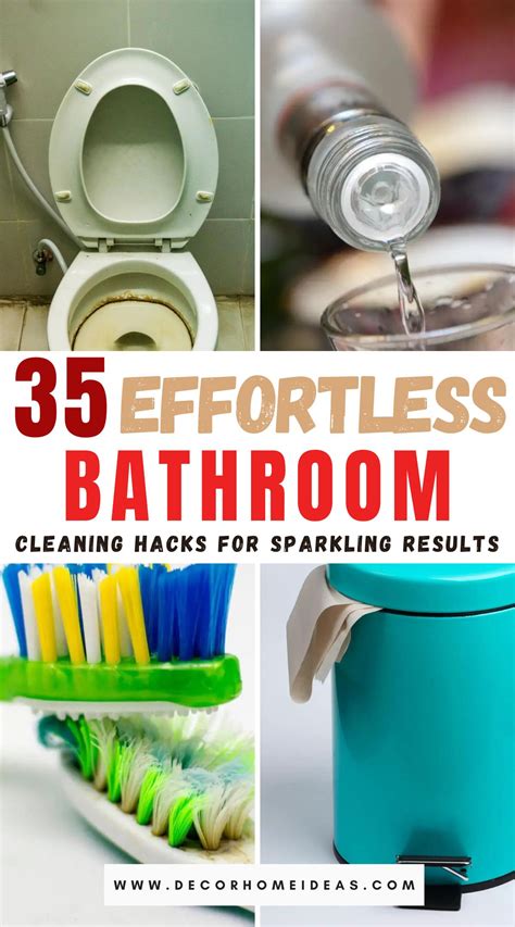 35 Fantastic Bathroom Cleaning Hacks To Help You Achieve Sparkling Serenity