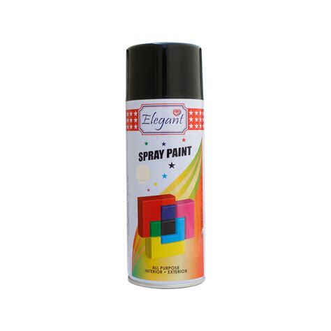 Matte Black Spray Paint - AFS General Trading LLC