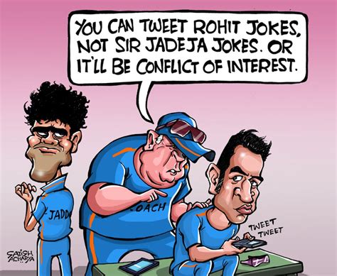 Cartoon Conflict Of Interest Espncricinfo