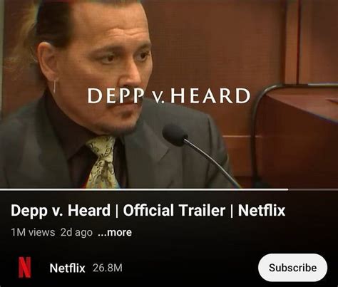 Depp V Heard On Netflix Release Date Trailer And More