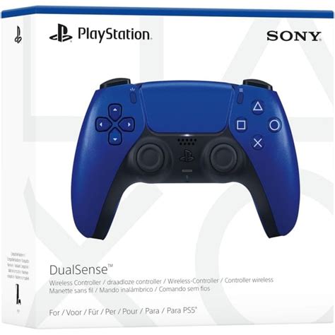 Sony Manette Dualsense Deep Earth Cobalt Blue Ps Pccomponentes Fr