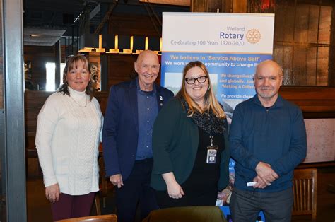 Welcoming New Member Rotary Club Of Welland