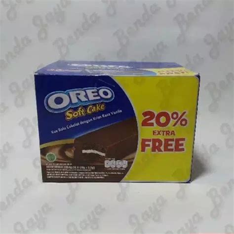 Jual Oreo Soft Cake Rasa Coklat Dgn Krim Vanilla Box Shopee