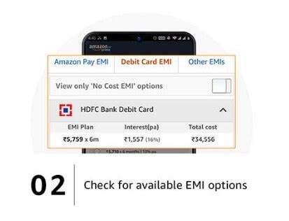 How Does Debit Card Emi Work On Amazon India Fincards