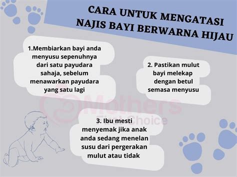 Najis Bayi Berwarna Hijau Bagaimanakah Cara Untuk Mengatasinya