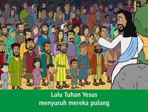 Komik Alkitab Anak Tuhan Yesus Memberi Makan 4000 Orang