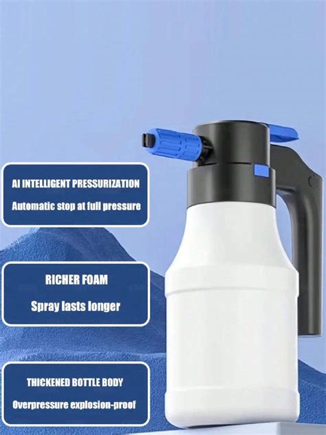 Oz Electric Car Foam Sprayer Car Wash Hand Held Foam Watering Can