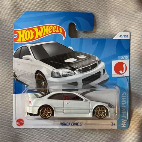 Hot Wheels 🙂 Honda Civic Si 🙂 2024 Menge 2 Gehäuse Weiß Eins Für 15 99 Eur 2 07 Picclick De