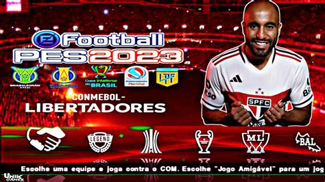 PES 2023 PPSSPP SUL AMERICANO E LIBERTADORES NOVAS TRANSFERÊNCIAS