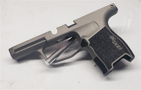 Cerakote P365 Grip Module Gun Metal Grey Madtech Industries