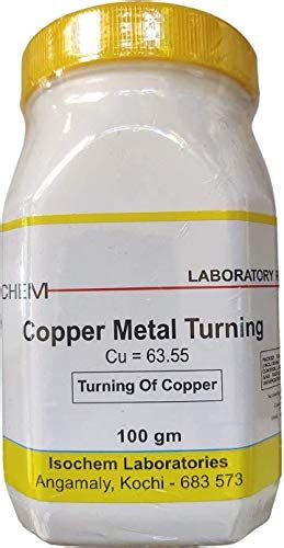 Isochem Copper Metal Turning Gm Amazon In Industrial Scientific