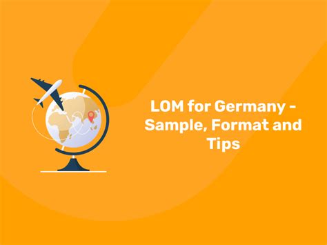 LOM for Germany - Sample, Format, and Tips - Entri Blog