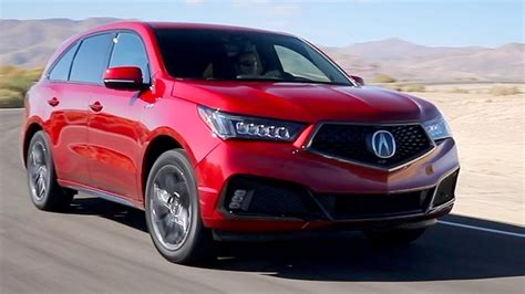 2019 Acura Mdx A Spec Performance Red Pearl Youtube