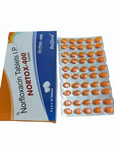 Bullford Norfloxacin Tablet 400 Mg At Rs 310 Box In Indore ID