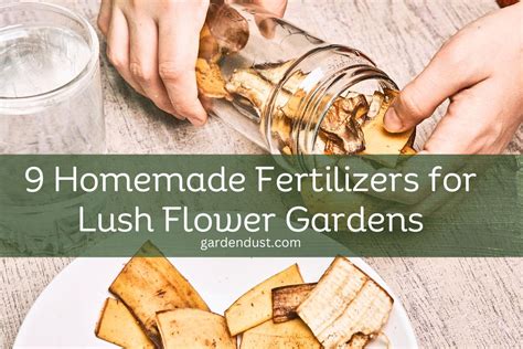 9 Homemade Fertilizers For Lush Flower Gardens Garden Dust