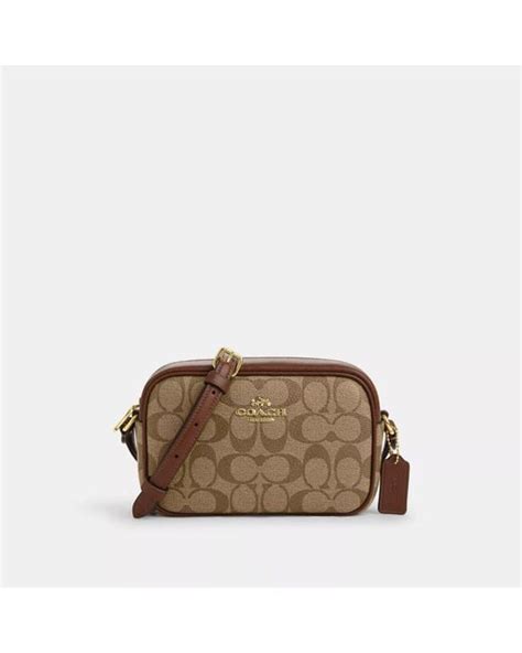 Coach Mini Jamie Camera Bag In Brown Lyst