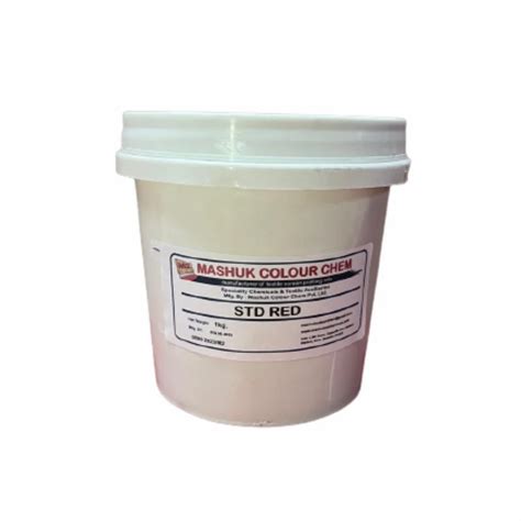 Red STD Plastisol Ink Bucket Packaging Size 1 Kg At Rs 190 Kg In Mumbai