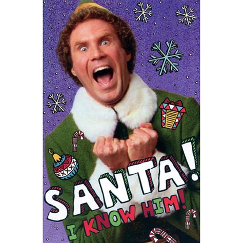 Elf Movie Santa I Know Him