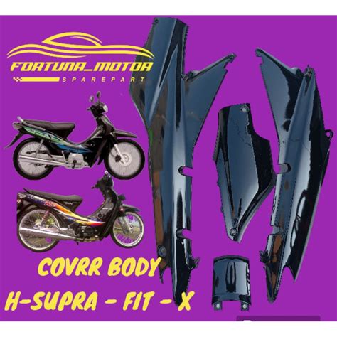 Jual Cover Body Belakang Kanan Kiri Supra Fit Supra X L R Box Accu