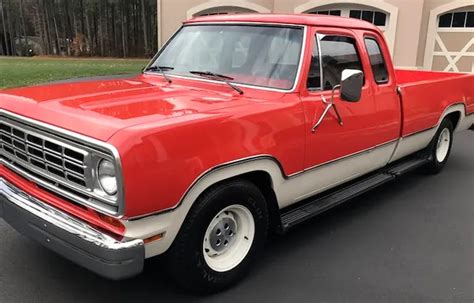 1973 Dodge D100 Adventurer Pickup Vin D17ae3s173411 Classic