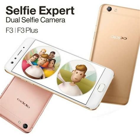 Jual OPPO F3 SELFIE EXPERT 64GB RAM 4GB NEW BNIB GARANSI RESMI 1 TAHUN