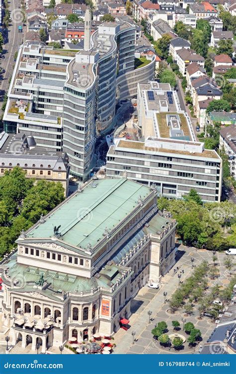 Die Alte Oper Old Opera House And The Frankfurter Welle In Frankfurt Am