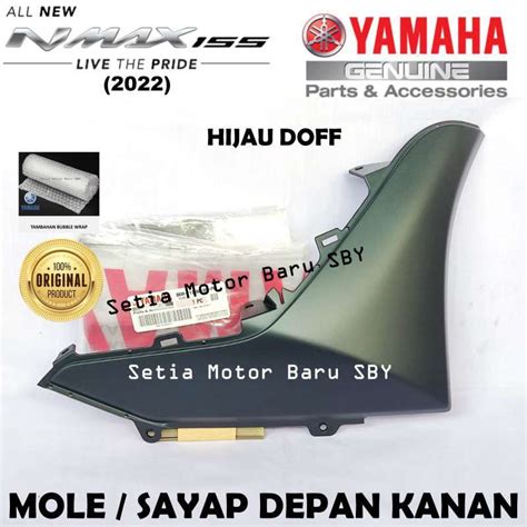 Promo Sayap Depan Mole Side Cover Lumpur All New Nmax N Max Hijau