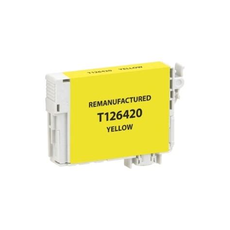 Epson T126 T126420 Yellow High Yield Inkjet Cartridge