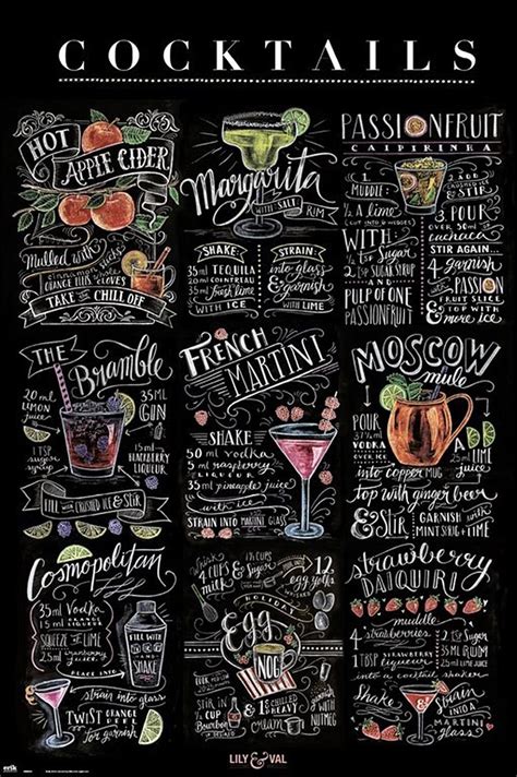 Lily & Val Poster Cocktails - Drink