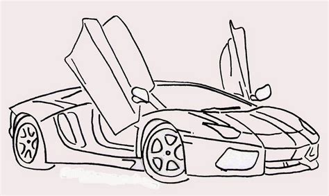 gambar mewarnai mobil balap gambar mewarnai lucu