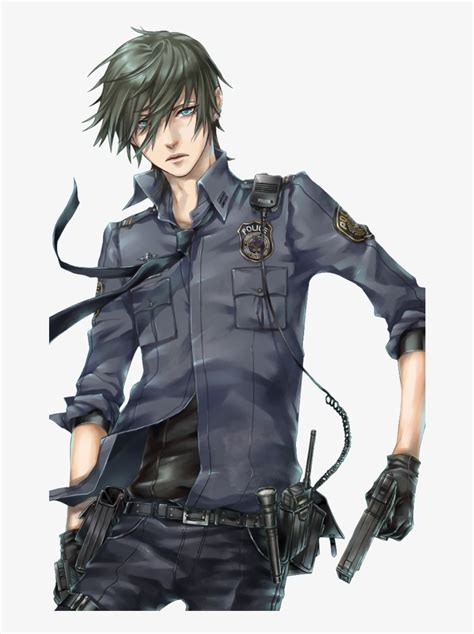 Anime Boys In Police Uniforms