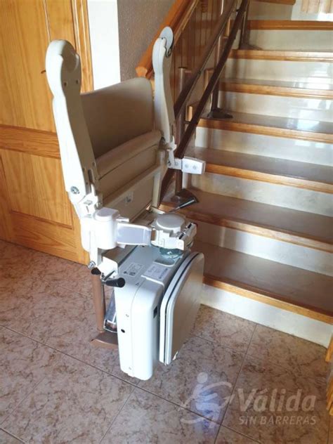 Silla salvaescaleras Socius en San Mateo de Gállego en Zaragoza VALIDA