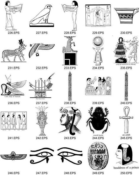 egyptian motifs in 2024 | Egyptian tattoo, Egypt tattoo, Ancient egypt art